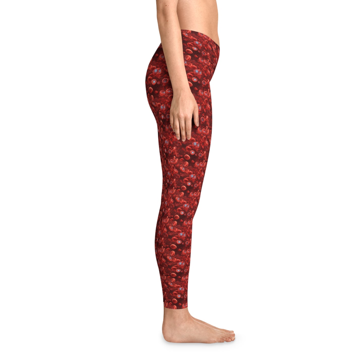 Women`s Leggings Blood Cells - Frogos Design