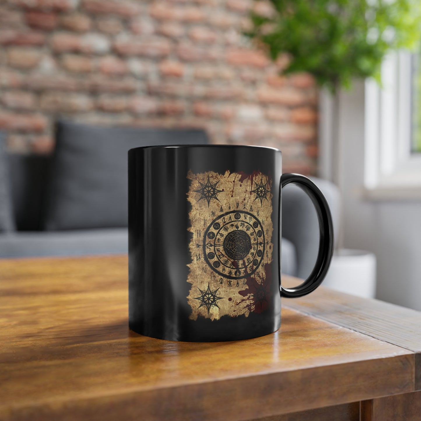 Hrnek Scroll of Dark Arts Circle