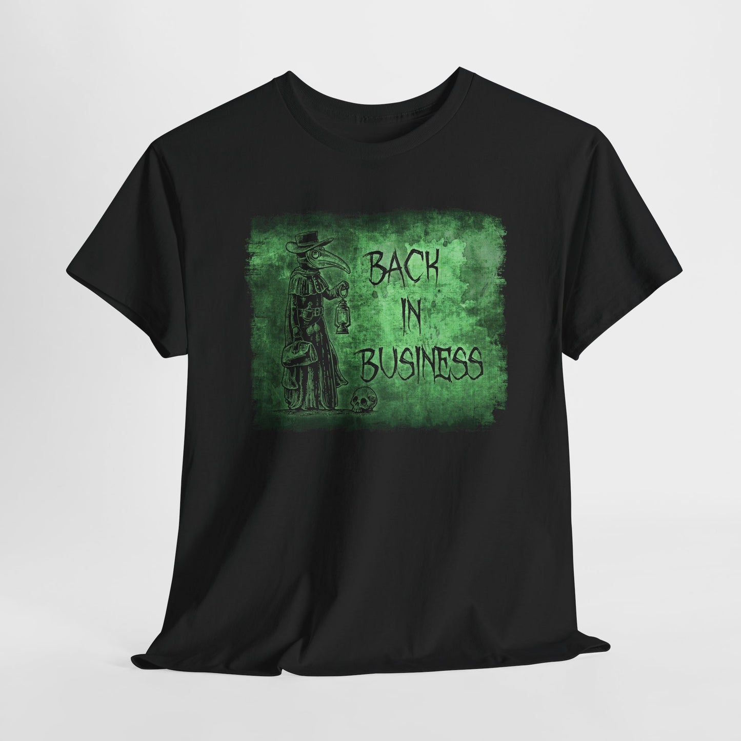 Unisex tričko Back in Business v červené