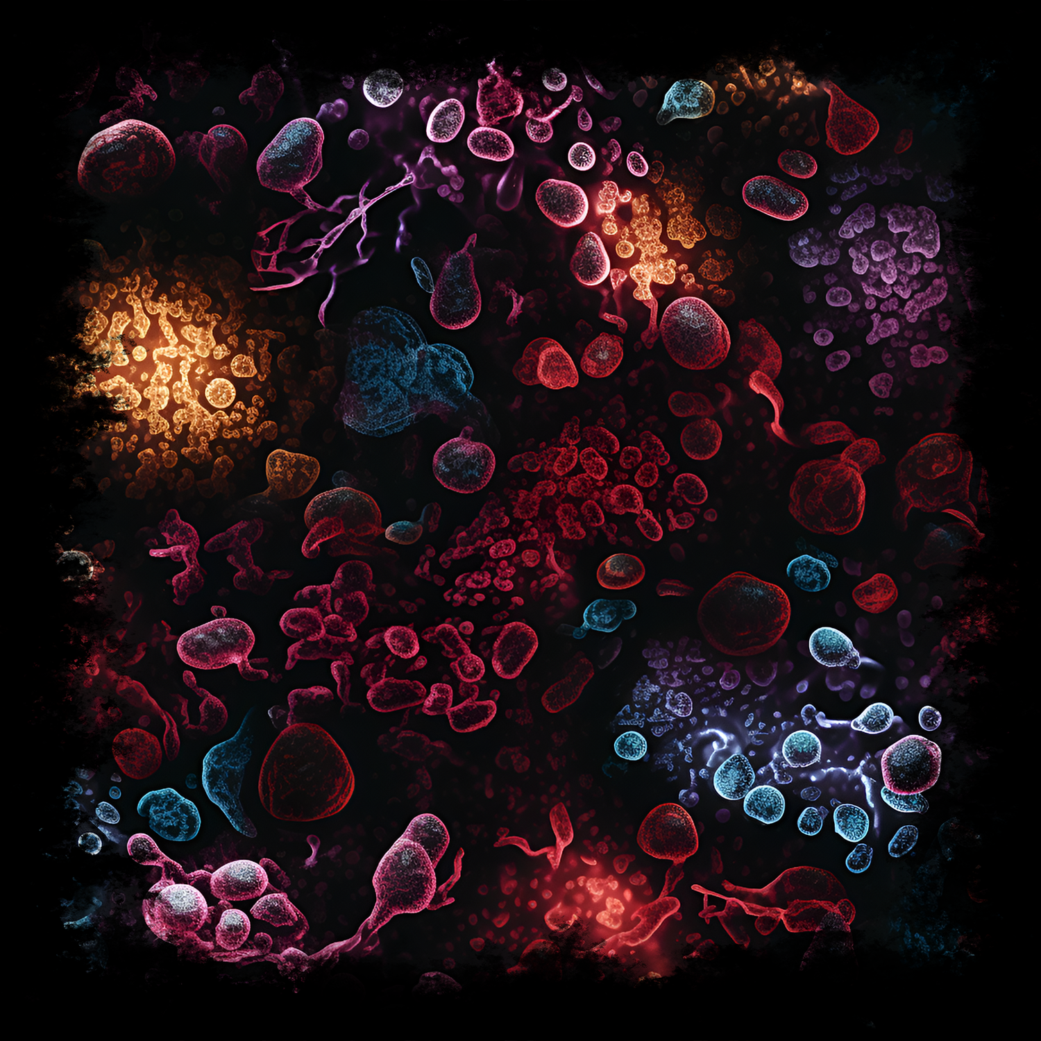 Dark colors bacteria