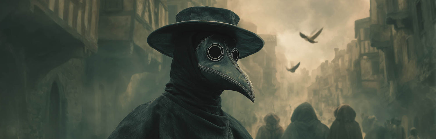 In the shadow of Plague Doctor and Death