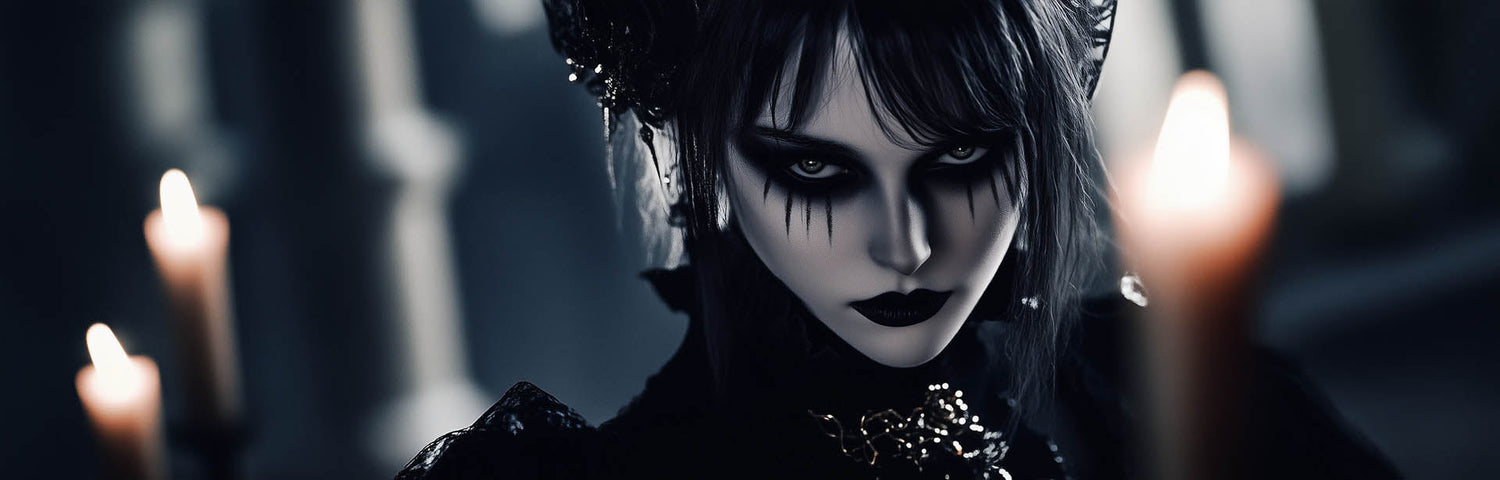 Goth and decadent vibes