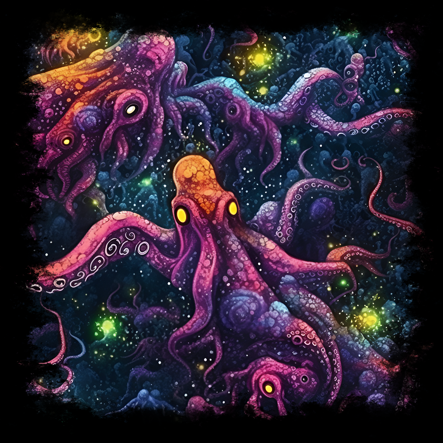 Purple cosmic tentacles