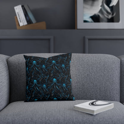 Cushions Blue Tentacles Horror - Frogos Design