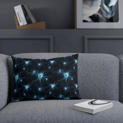 Cushions Blue Neurons - Frogos Design