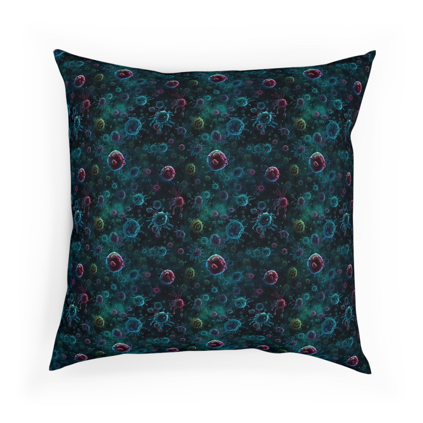 Cushions Blue Bacteria - Frogos Design