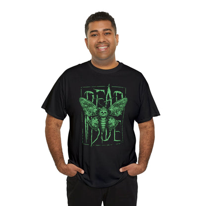 Unisex T-shirt Dead Inside in Green - Frogos Design