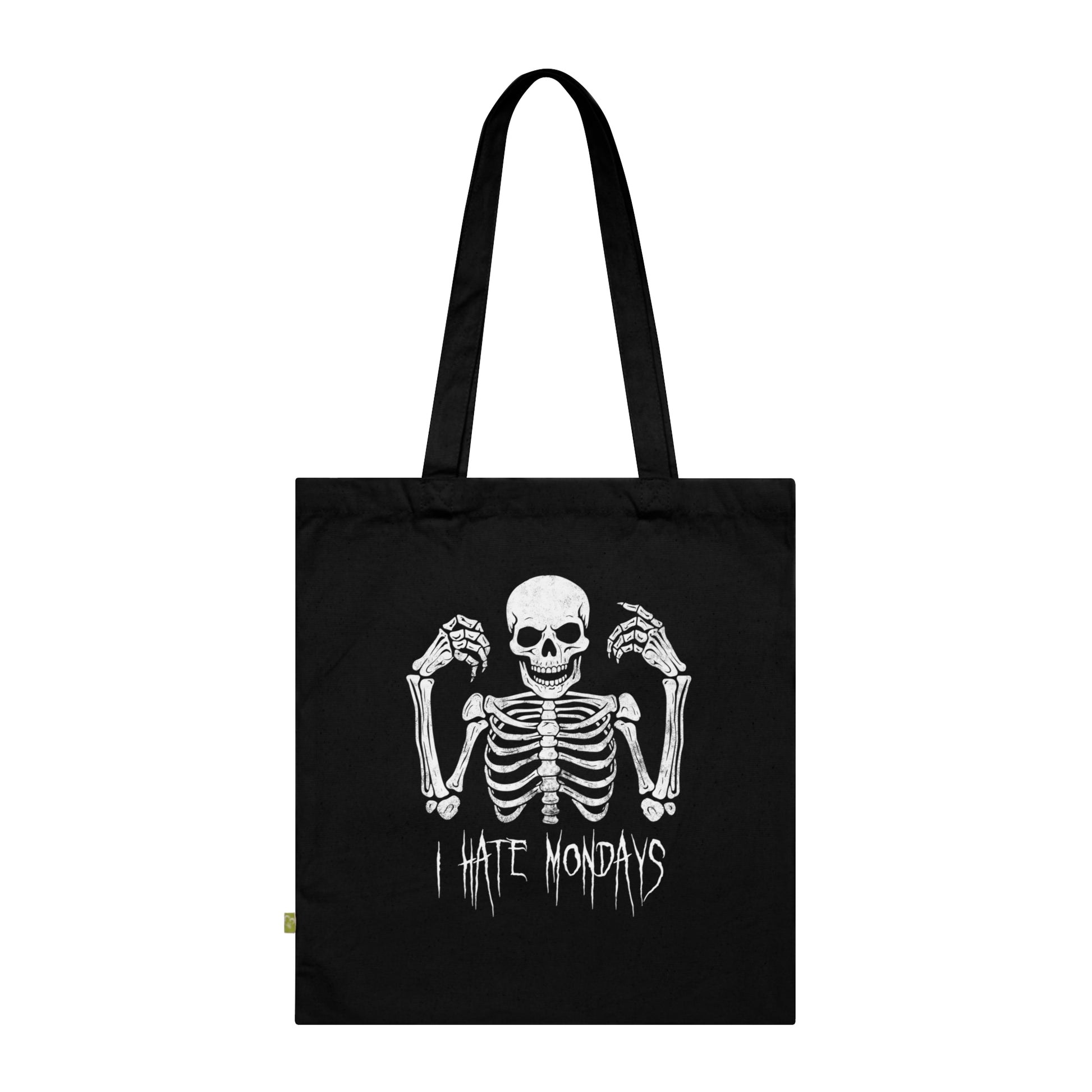 Tote Bag Skelly hates Mondays - Frogos Design