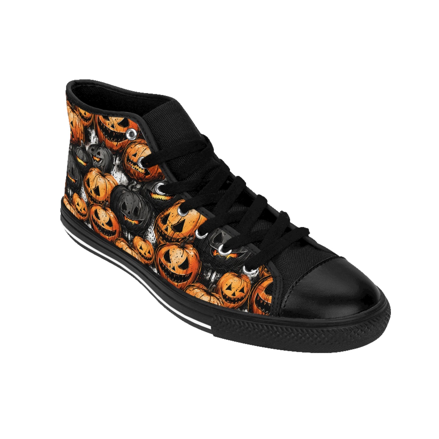 Classic sneakers Spooky Halloween Pumpkin Time - Frogos Design