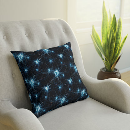 Cushions Blue Neurons - Frogos Design