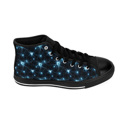 Classic Sneakers Blue neurons - Frogos Design