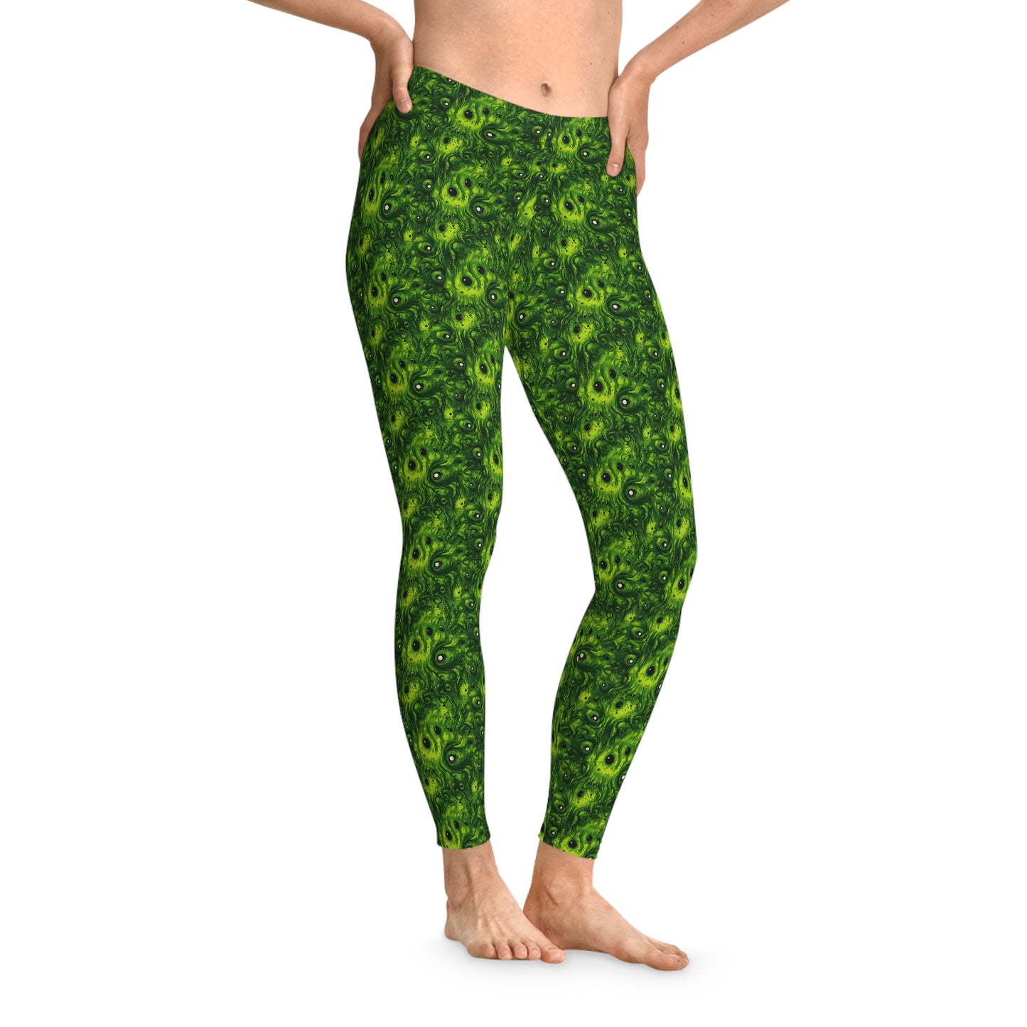 Women`s Leggings Greeny Phobia - Frogos Design