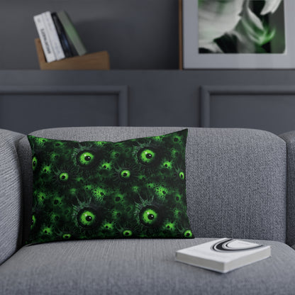 Cushions Greeny Lurking Eyes - Frogos Design