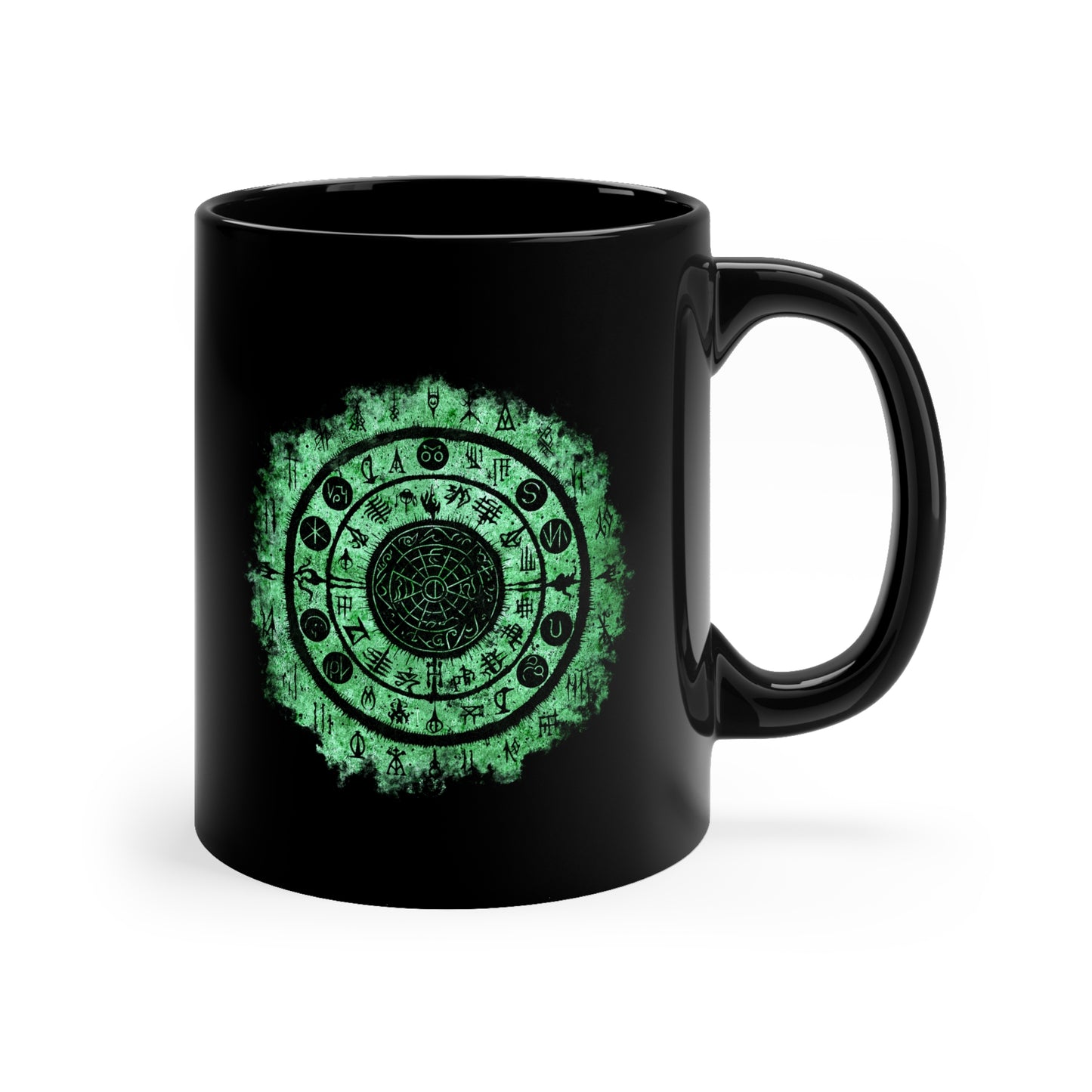 Green Witchcraft Seal Mug 