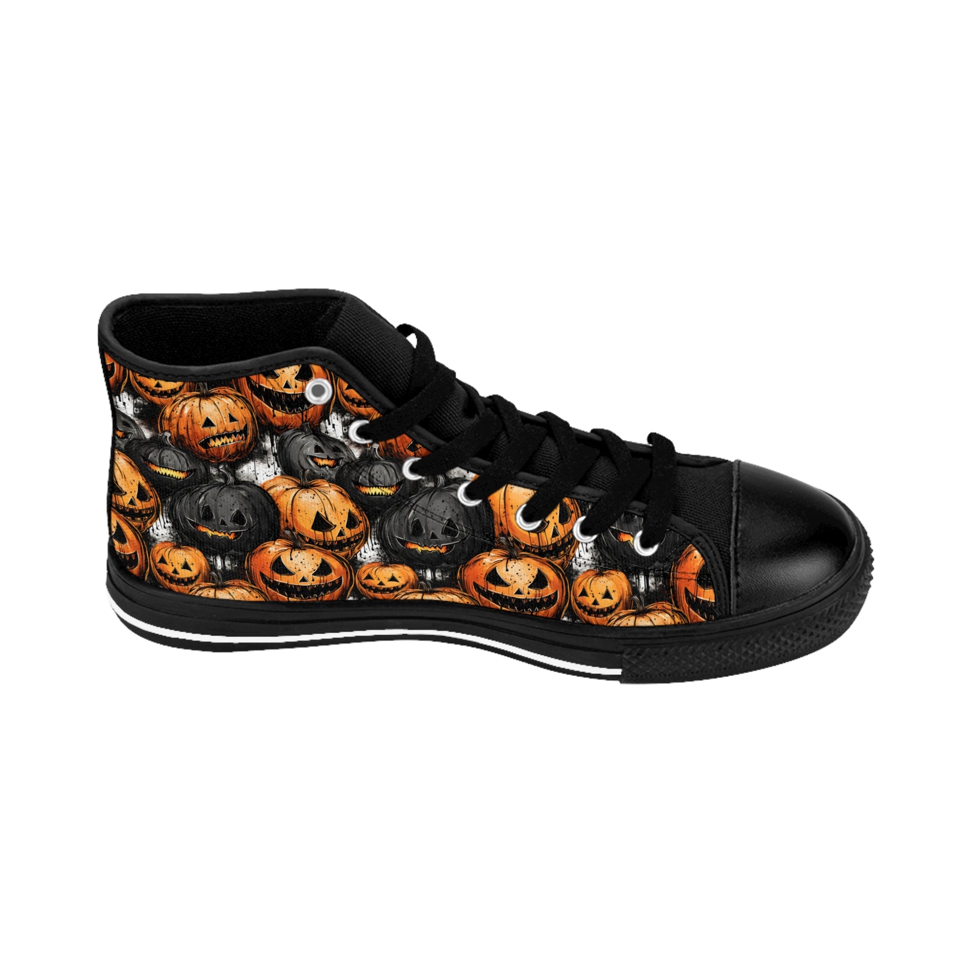 Classic sneakers Spooky Halloween Pumpkin Time - Frogos Design