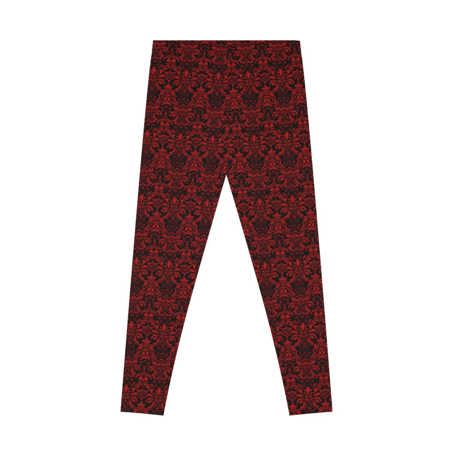 Women`s Leggings Red Boudoire - Frogos Design