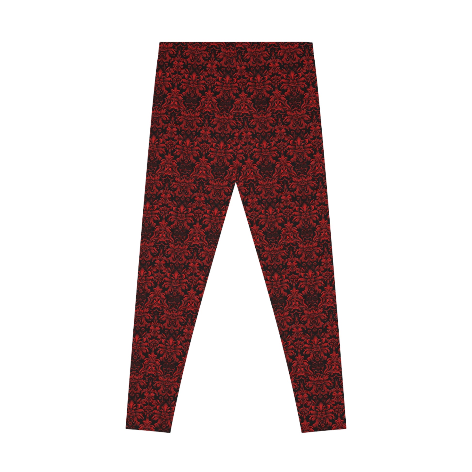 Women`s Leggings Red Boudoire - Frogos Design