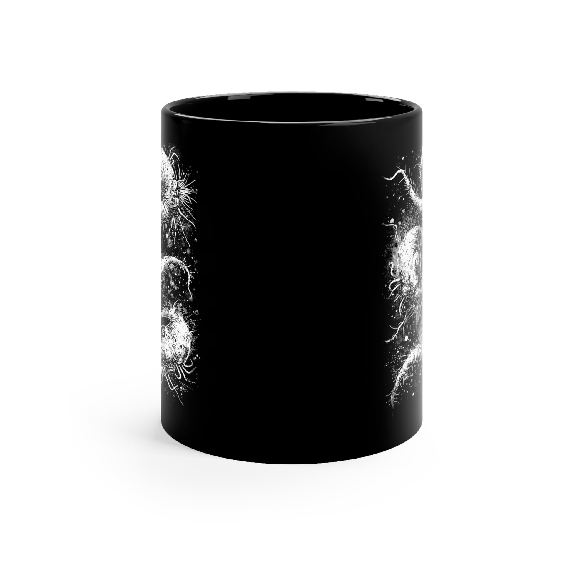 Mug Cosmic Worms in White - Frogos Design