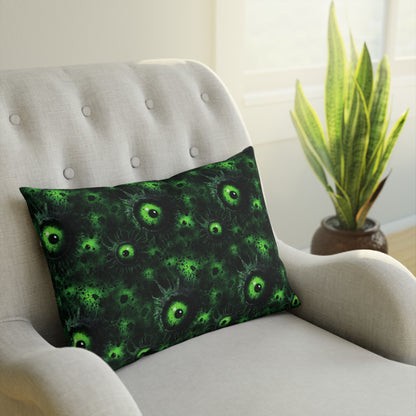 Cushions Greeny Lurking Eyes - Frogos Design