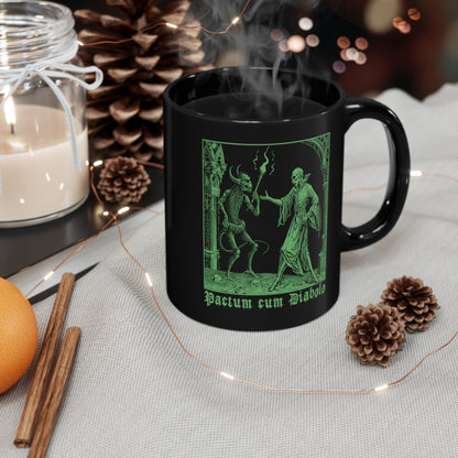 Mug Pactum cum Diabolo in Green - Frogos Design