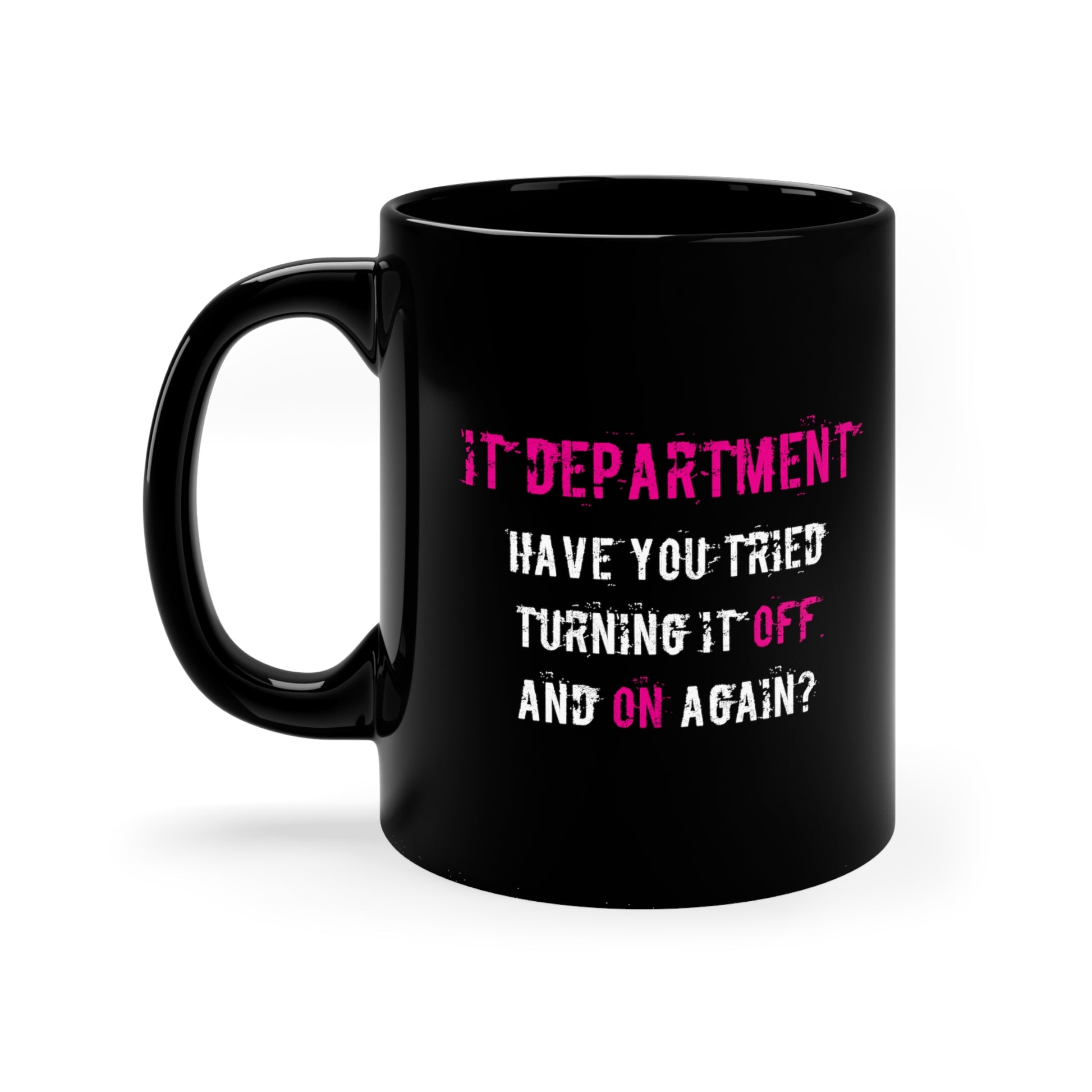 Mug IT Support in Pink - Frogos Design