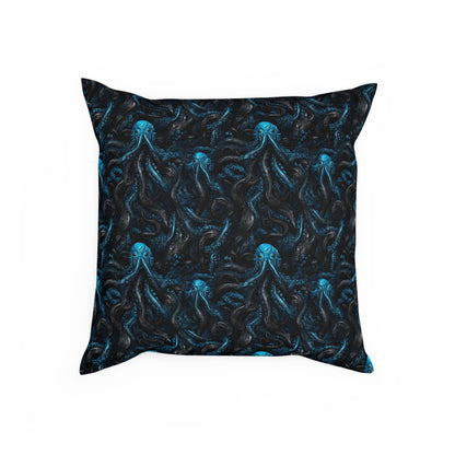 Cushions Blue Tentacles Horror - Frogos Design