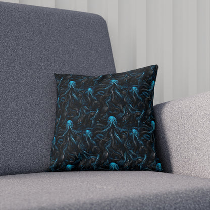 Cushions Blue Tentacles Horror - Frogos Design