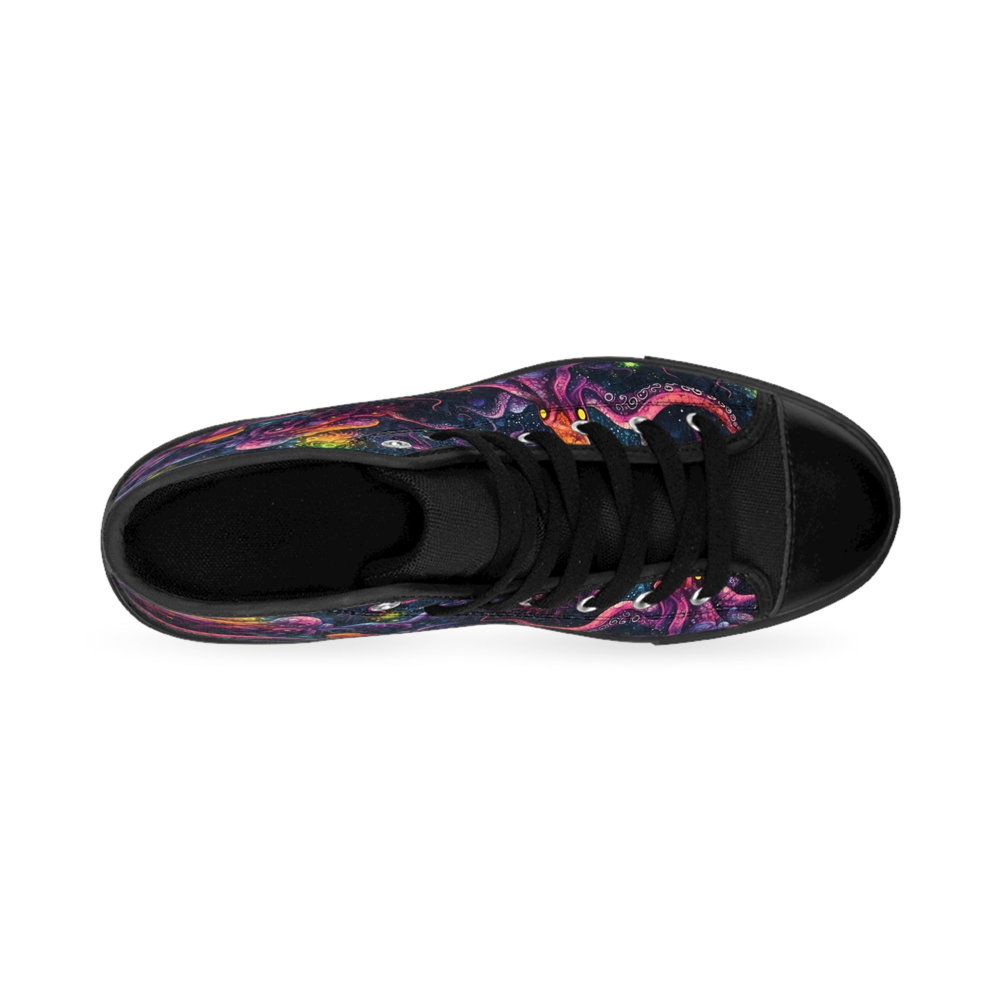 Classic Sneakers Purple Cosmic Tentacles - Frogos Design