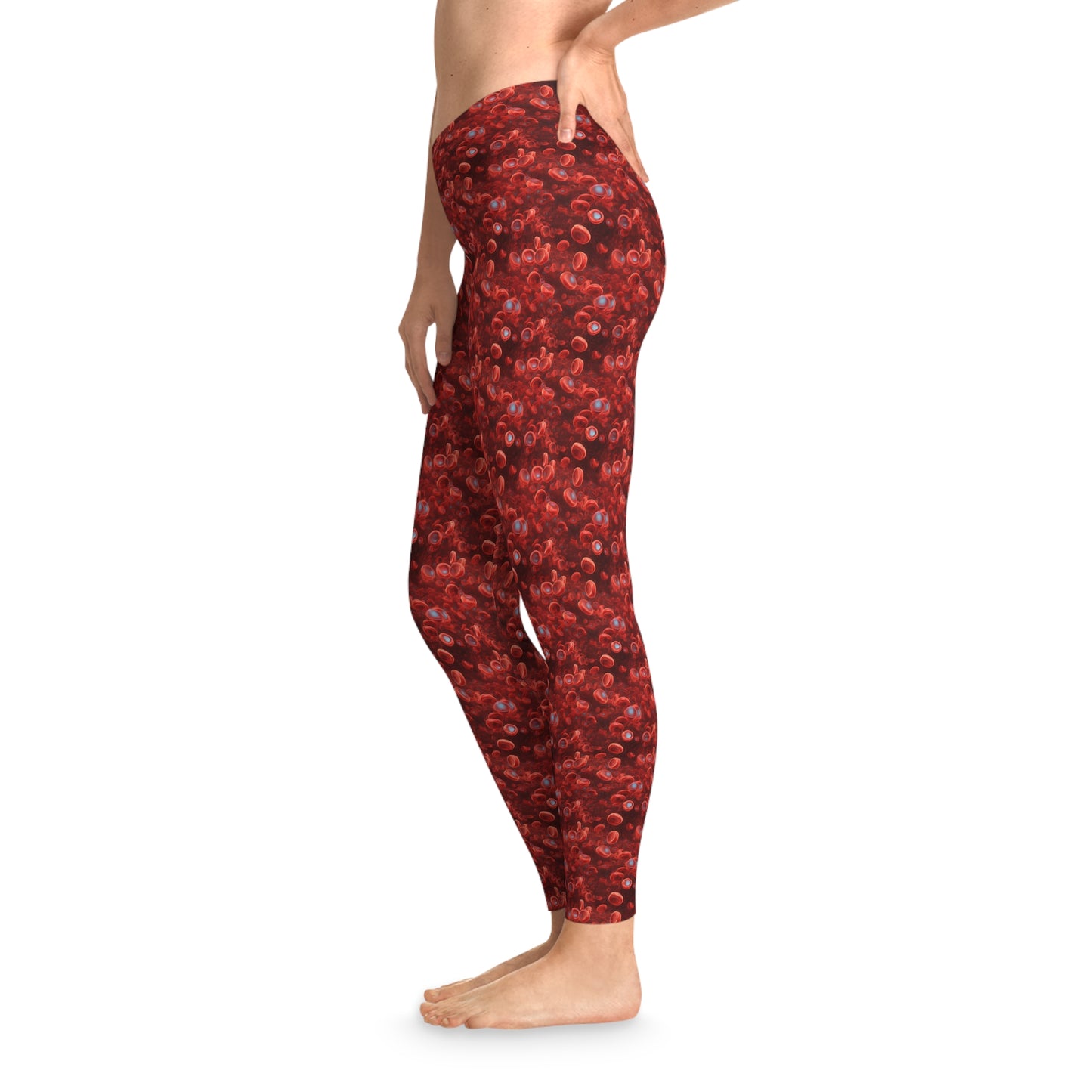 Women`s Leggings Blood Cells - Frogos Design