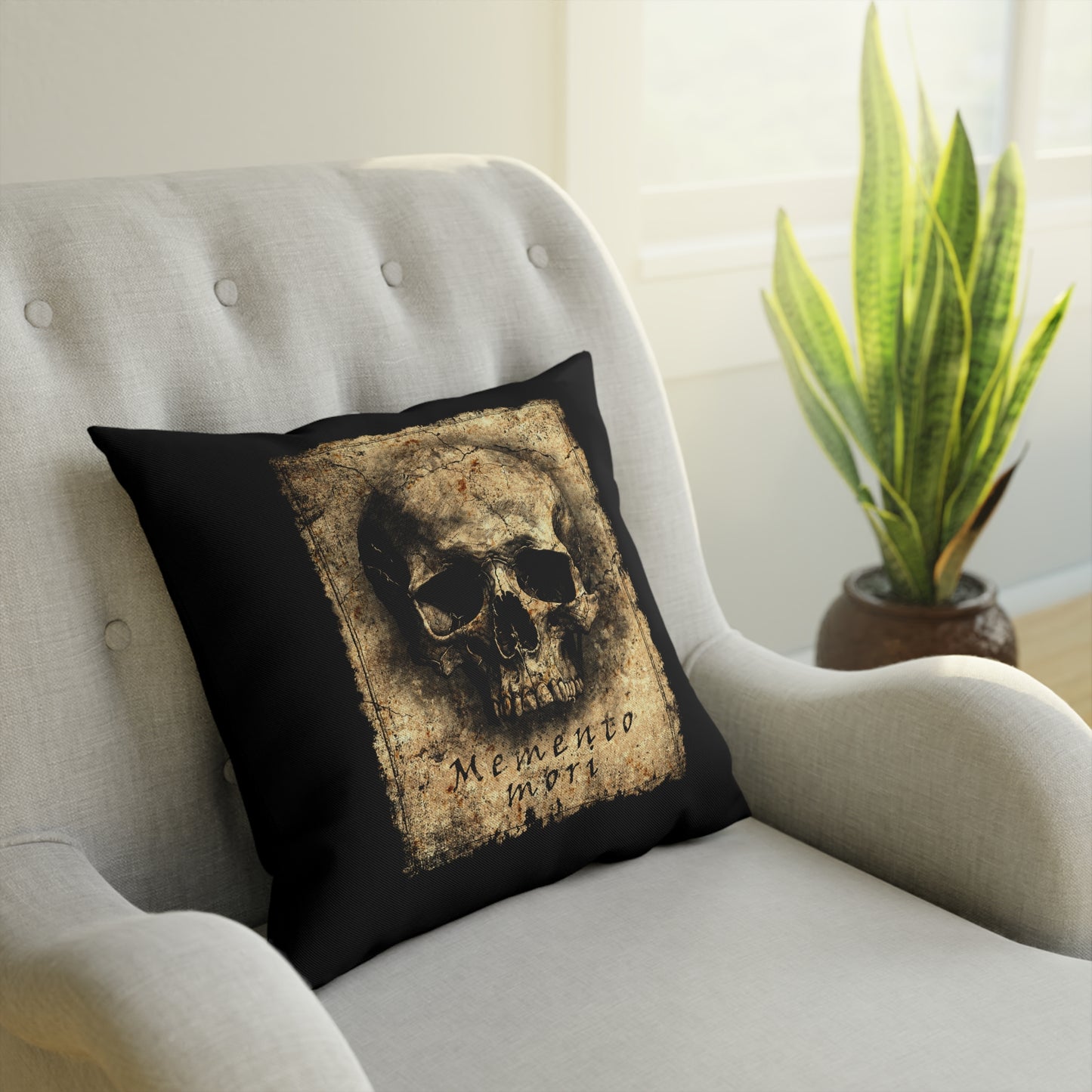 Cushions Dark Memento Mori - Frogos Design