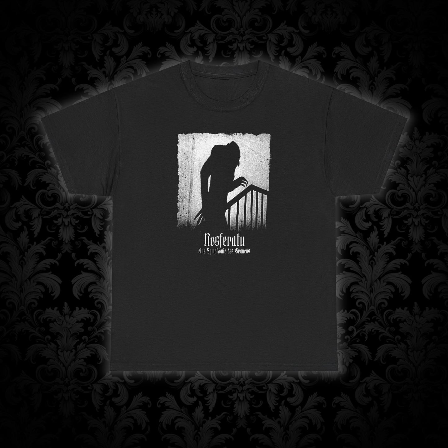 Unisex triko Nosferatu 1922 v bílé