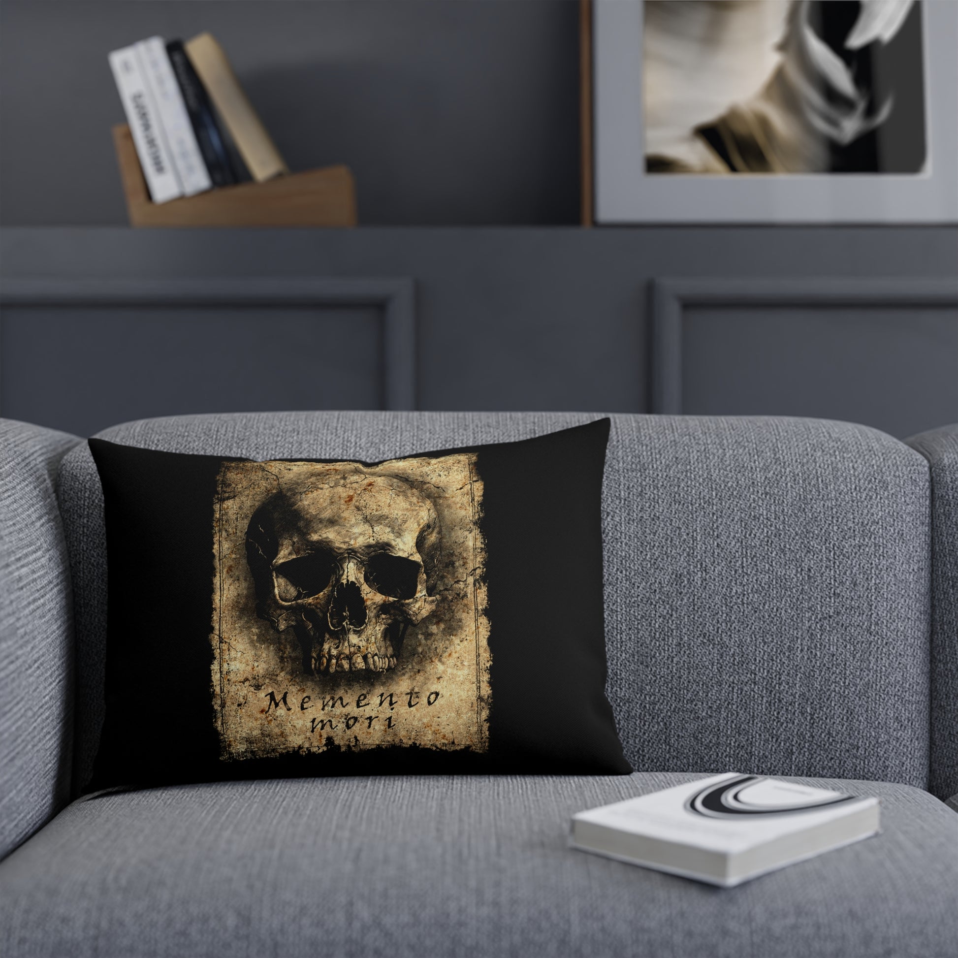 Cushions Dark Memento Mori - Frogos Design