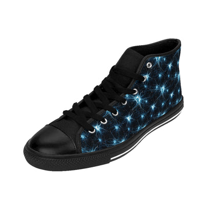 Classic Sneakers Blue neurons - Frogos Design