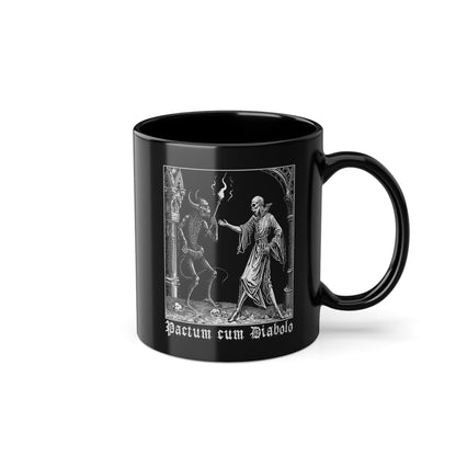 Hrnek Pactum cum Diabolo v bílé
