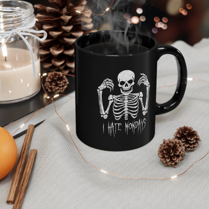 Mug Skelly Hates Mondays - Frogos Design