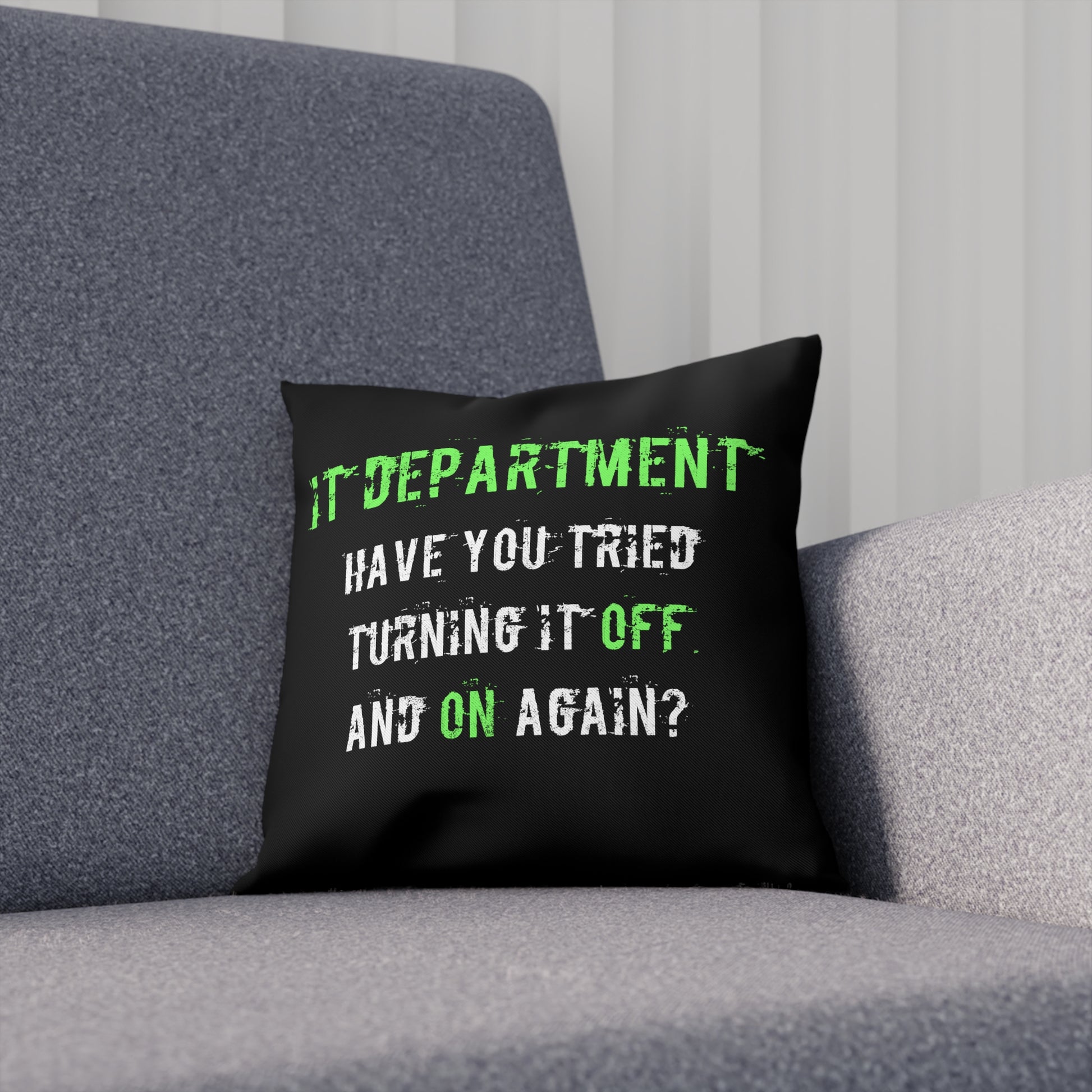 Cushions IT Support in Green - Frogos Design