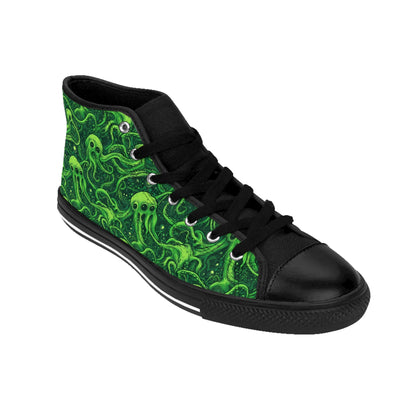 Classic sneakers Greeny tentacles horror - Frogos Design