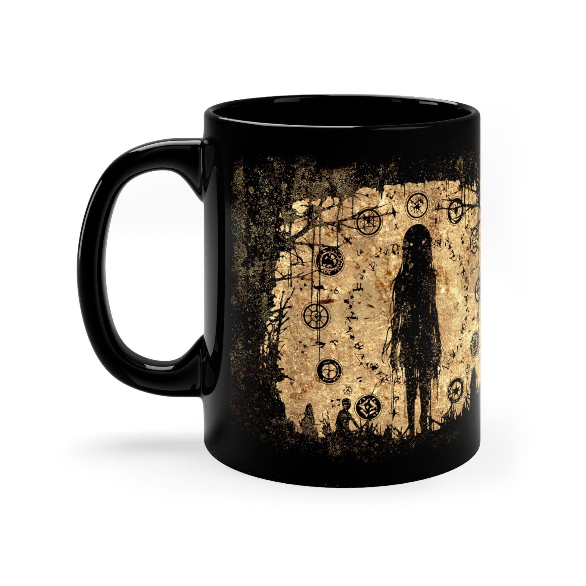 Mug Evil is Here in Beige - Frogos Design