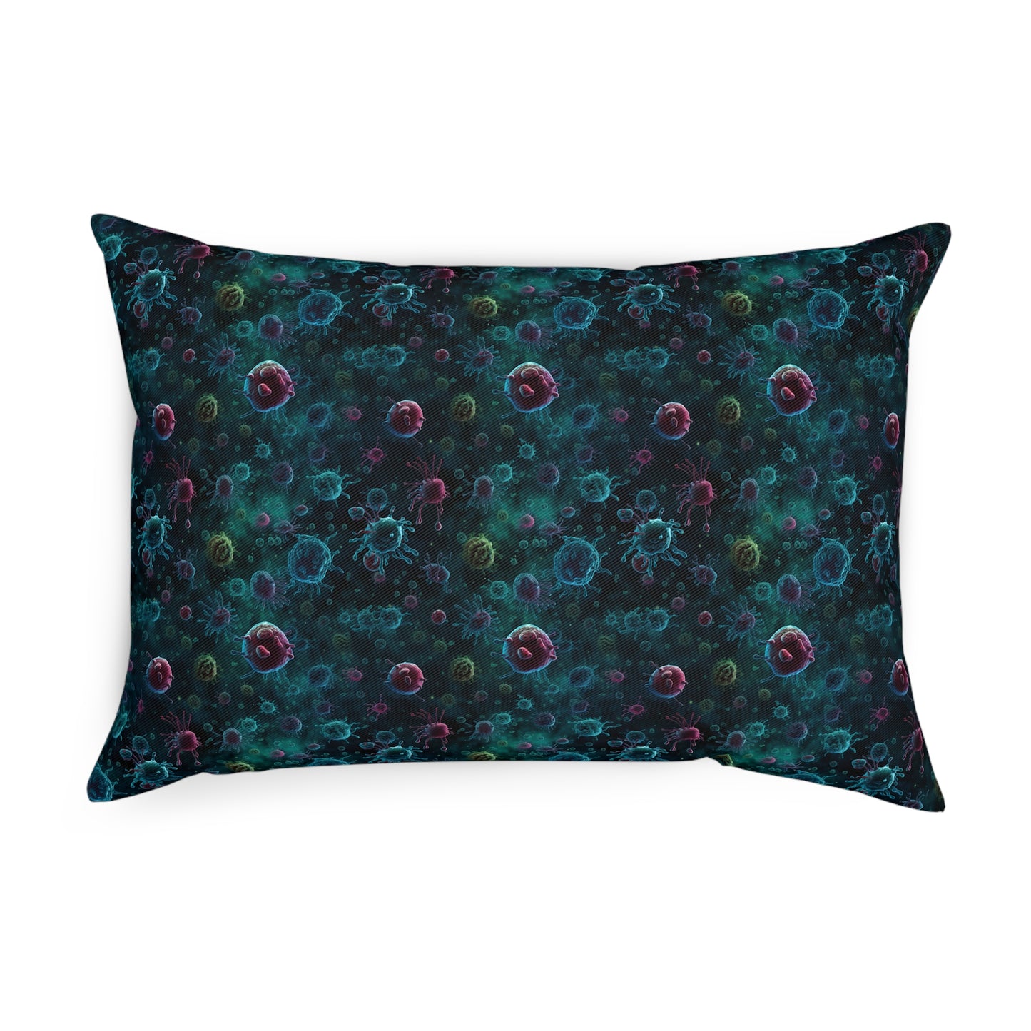 Cushions Blue Bacteria - Frogos Design