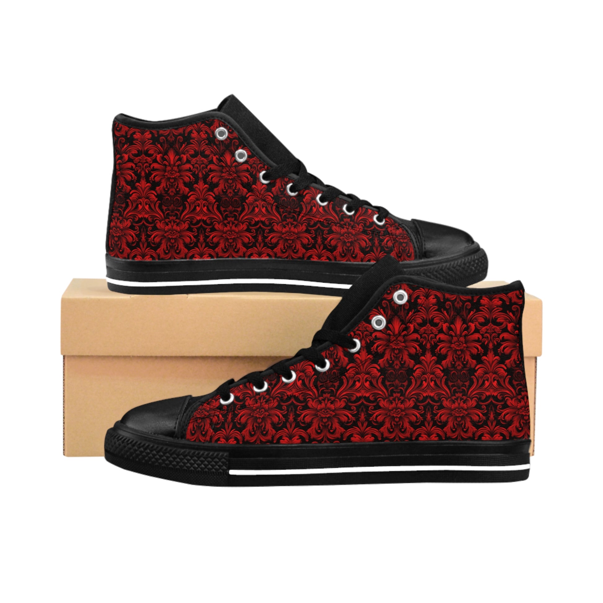 Classic Sneakers Red Boudoire - Frogos Design