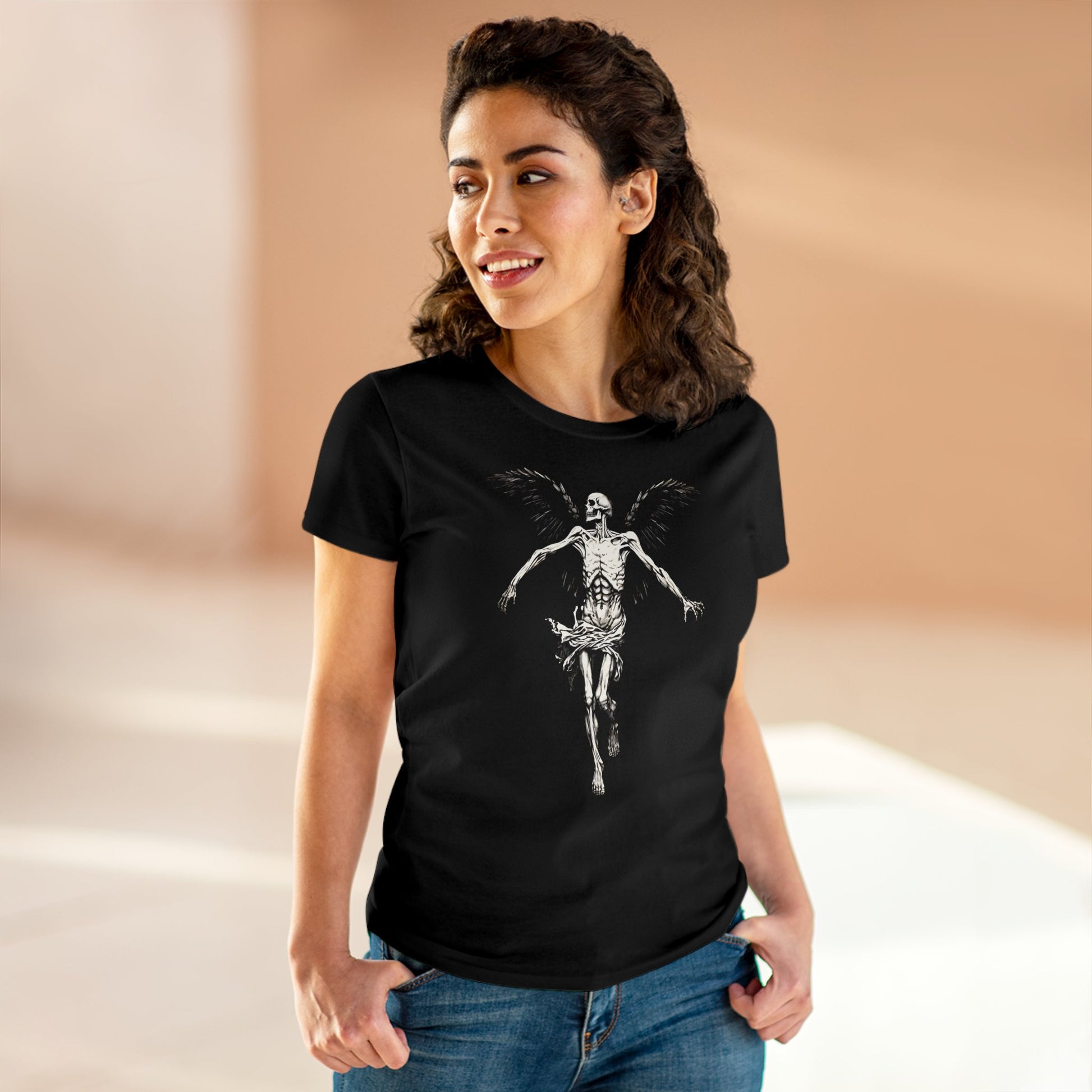 Women's T-shirt Angel of Death - Frogos Design