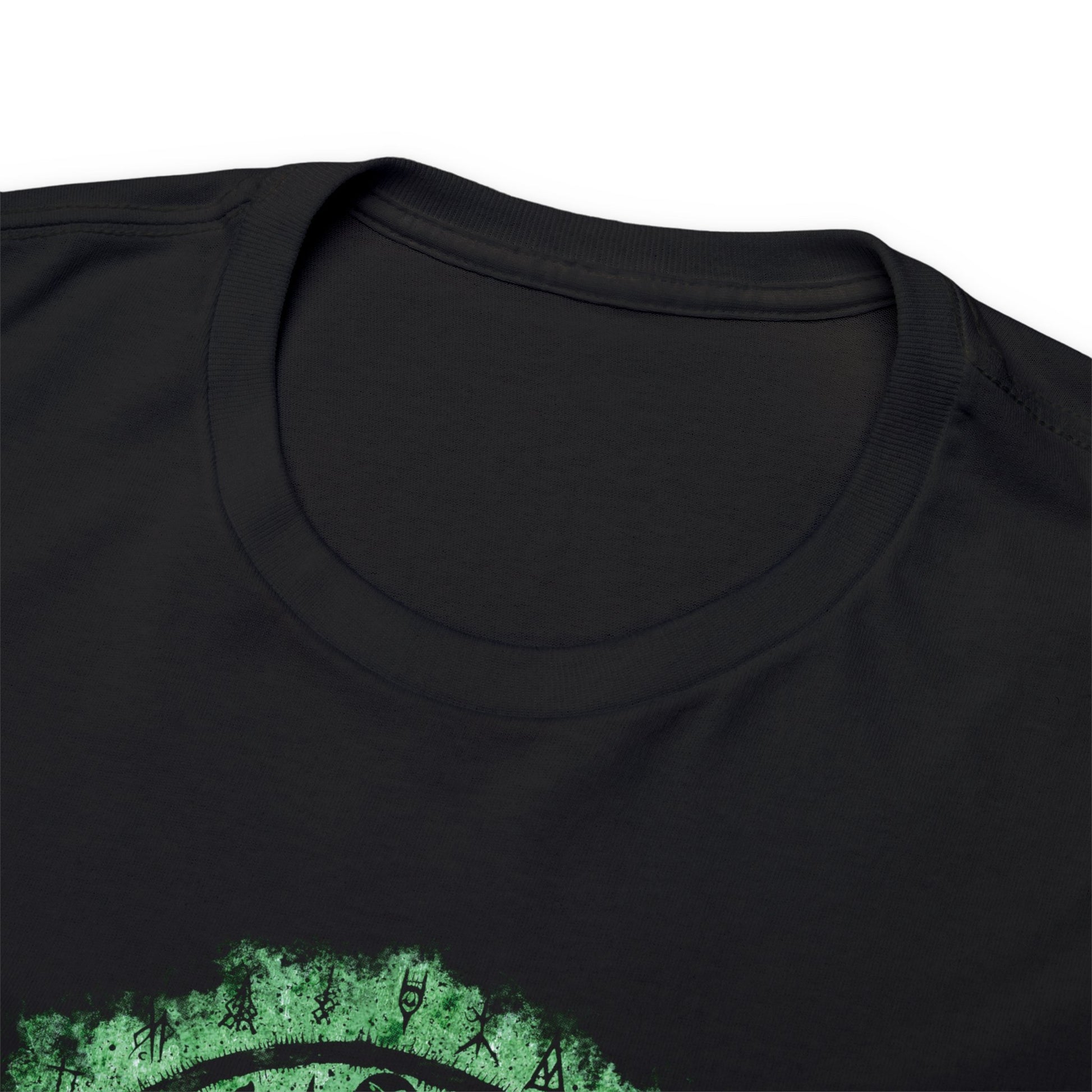 Unisex T-shirt Witchcraft Seal in Green - Frogos Design