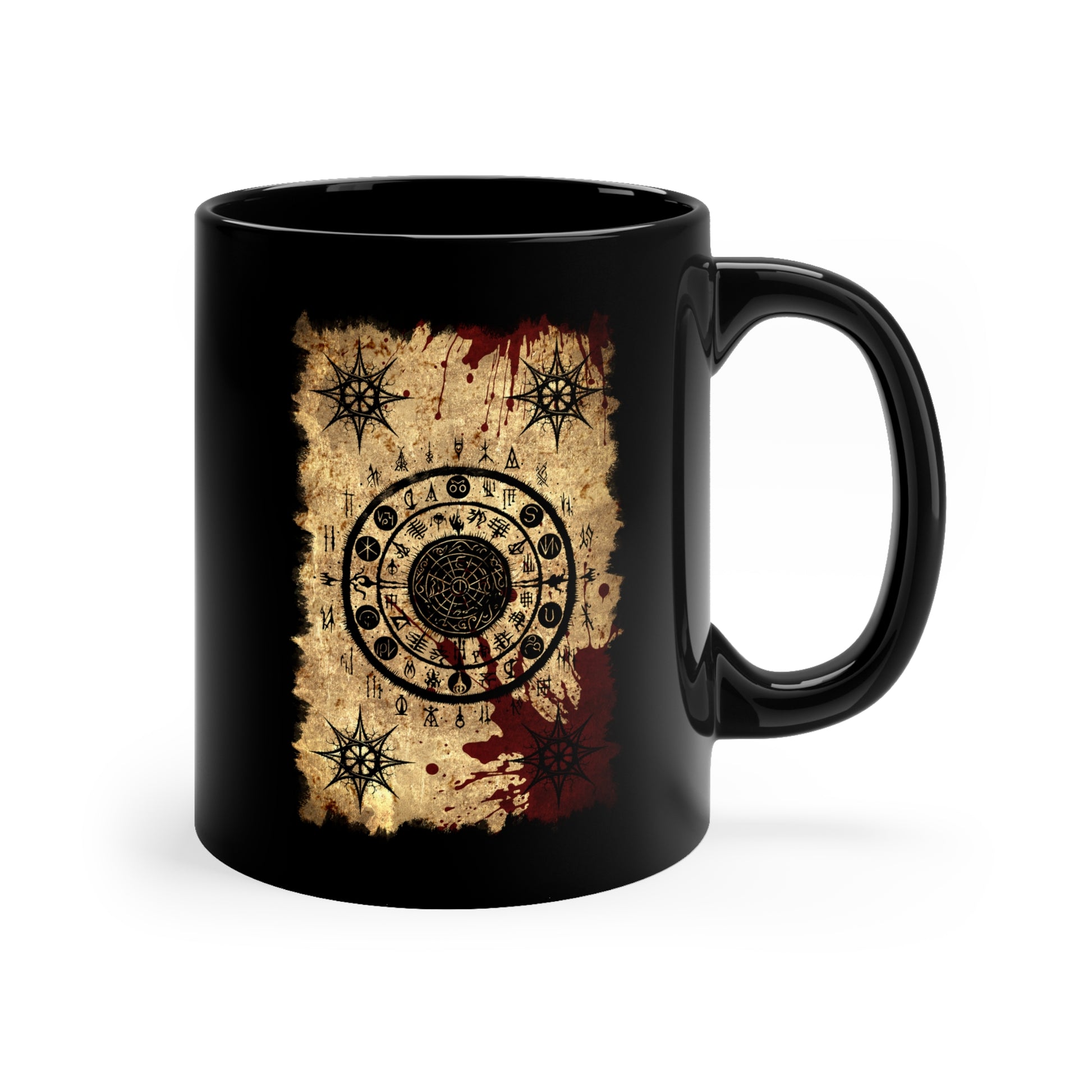 Mug Scroll of Dark Arts Circle - Frogos Design