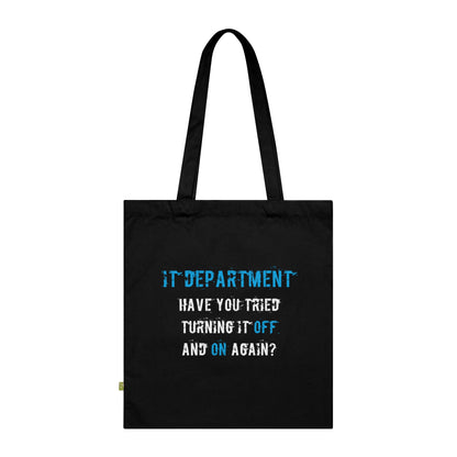 Tote Bag IT Support Blue - Frogos Design