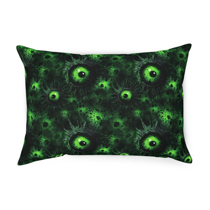 Cushions Greeny Lurking Eyes - Frogos Design