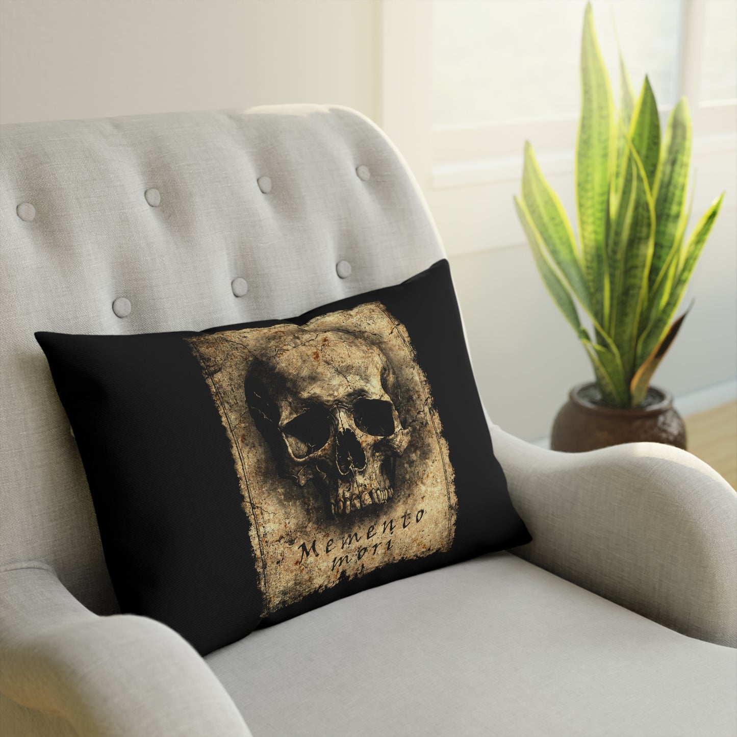 Cushions Dark Memento Mori - Frogos Design