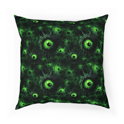 Cushions Greeny Lurking Eyes - Frogos Design