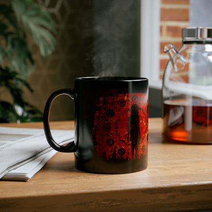 Mug Evil is Here in Red - Frogos Design