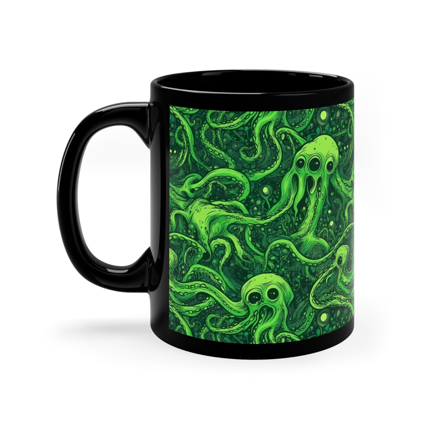 Mug Greeny Tentacles Horror - Frogos Design