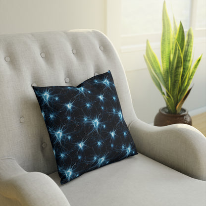 Cushions Blue Neurons - Frogos Design